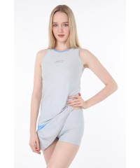 Kadın Gri Şortlu Tenis Elbisesi