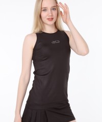 Kadın Siyah Şortlu Tenis Elbisesi