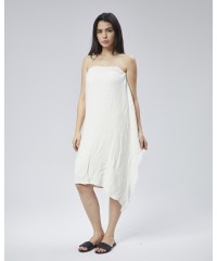 %50 Bambu %50 Pamuklu Krem Renk Müslin Peştemal