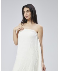 %50 Bambu %50 Pamuklu Krem Renk Müslin Peştemal