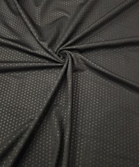 Siyah Mat Puantiye Lyc Süprem Kumaş | A-12