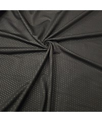 Siyah Mat Puantiye Lyc Süprem Kumaş | A-12