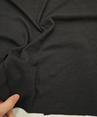 Poliviskon Ribana Kumaş | Siyah