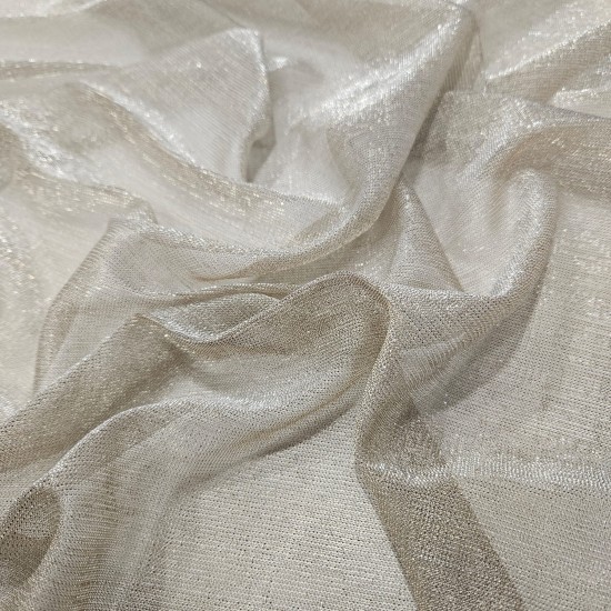 Gold Simli Tül Kumaş | R1-03