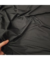 Siyah Mat Puantiye Lyc Süprem Kumaş | A-12