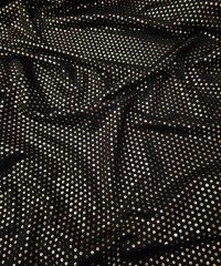 Gold Varak Puantiye Lyc Süprem Kumaş | A-13