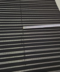 Penye Gümüş Noktalı Çizgi Süprem Kumaş | 200x145 cm | A-05-2