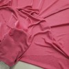 Likralı Polyester Pembe İnterlok Kumaş | D-01
