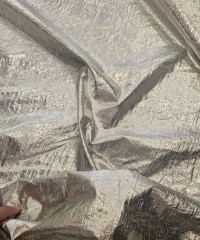 Gümüş Kaplama Dokuma Parça Kumaş