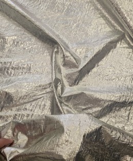 Gümüş Kaplama Dokuma Parça Kumaş