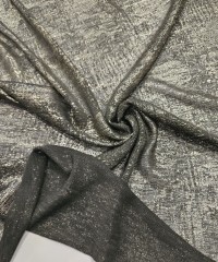 Gold Batik Baskı Haki Parça Kumaş