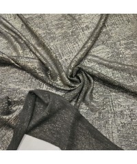 Gold Batik Baskı Haki Parça Kumaş