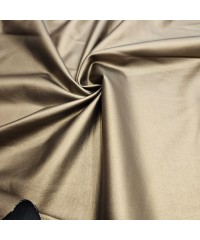 Bej Kaplama Baskı Siyah İnterlok Kumaş | R1-05