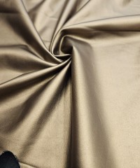 Bej Kaplama Baskı Siyah İnterlok Kumaş | R1-05