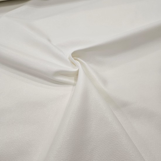 Suni Deri Görünümlü Ekru Kaplama İnterlok Kumaş | R1-08