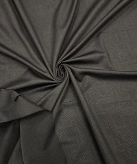 Geometrik Desen-3 Siyah Lyc Süprem Kumaş | A-18