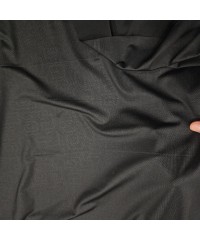 Geometrik Desen-3 Siyah Lyc Süprem Kumaş | A-18