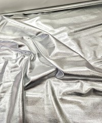 Gümüş Sıvama Komple Baskı Süprem Kumaş | R1-06