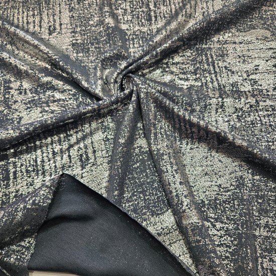 Gümüş Batik Desen Ribana Kumaş | B-7