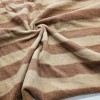 Tek Yüzlü Kahve Çizgili Polar Kumaş | B-2