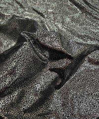 Gümüş Varak Kumlama Desen Süprem Kumaş | B-4