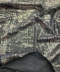 Gümüş Batik Desen Ribana Kumaş | B-7