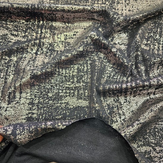 Gümüş Batik Desen Ribana Kumaş | B-7