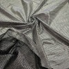 Gümüş Sim+Varak Dikdörtgen Desen Outlet Tül Kumaş |  R2-4