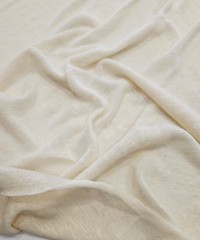 Krem Jakarlı Süprem Parça Kumaş | 200x150 cm