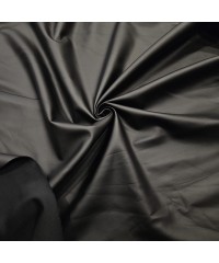 Siyah Kaplama Baskı Siyah Arkası Fırçalı İnterlok Kumaş