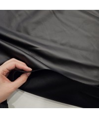 Siyah Kaplama Baskı Siyah Arkası Fırçalı İnterlok Kumaş