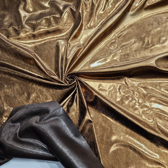 Parlak Kahverengi Parça Kumaş