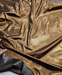 Parlak Kahverengi Parça Kumaş