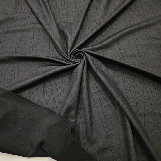 Mat Baskı Dağınık Çizgiler İnterlok Kumaş | C-15