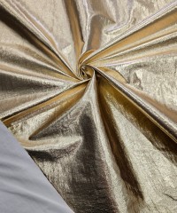 Altın Varak Kaplama Dokuma Memory Kumaş | R4-7