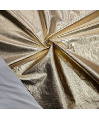 Altın Varak Kaplama Dokuma Memory Kumaş | R4-7