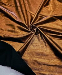 Bronz Varak Kaplama Simli Süprem Kumaş | R4-8