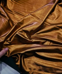 Bronz Varak Kaplama Simli Süprem Kumaş | R4-8