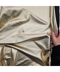 Açık Altın Varak Kaplama Siyah Zemin Süprem Kumaş | R4-9