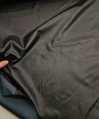 Mat Siyah Varak Kaplama Koyu İndigo Zemin Süprem Kumaş | R4-11