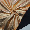 Açık Bronz Kaplama Siyah Zemin Süprem Parça Kumaş