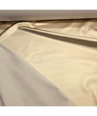 Altın Renk Kaplama Baskı Beyaz Zemin İnterlok Parça Kumaş