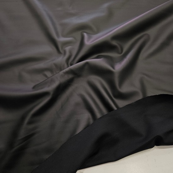 Mat Kaplama Siyah İnterlok Kumaş | R4-13