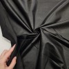 Mat Saten Kaplama Siyah İnterlok Kumaş | R4-15