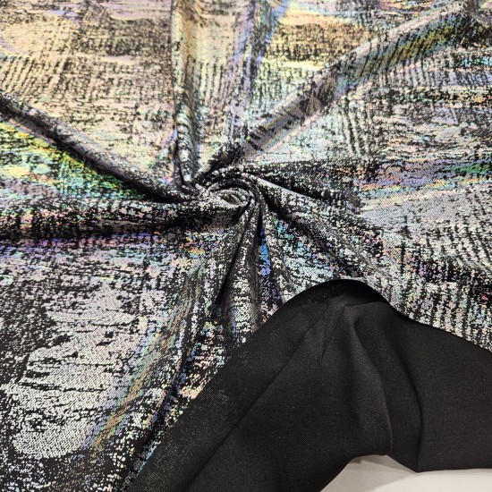 Hologram Kaplama Batik Desen Süprem Kumaş | D-2