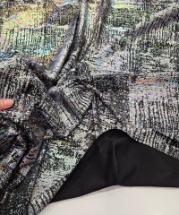 Hologram Kaplama Batik Desen Süprem Kumaş | D-2