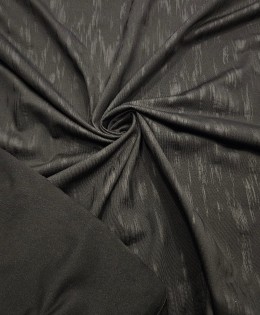 Siyah Fırça Darbesi Desen Süprem Parça Kumaş