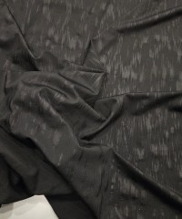 Siyah Fırça Darbesi Desen Süprem Parça Kumaş