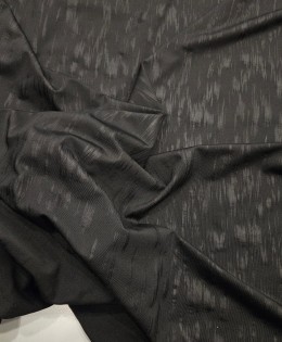 Siyah Fırça Darbesi Desen Süprem Parça Kumaş