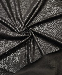 Mat Kaplama Yılan Desen Suni Deri Süet Kumaş | D-5